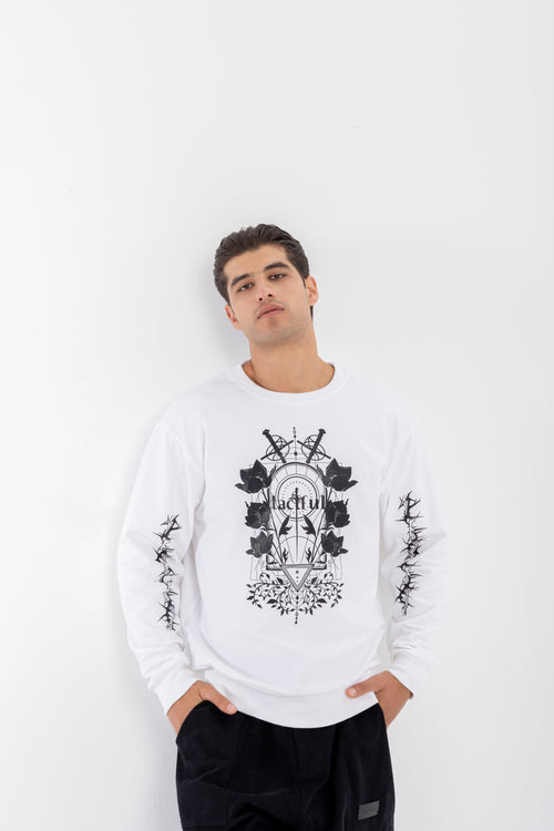 BLACK ROSE SWEATSHIRT