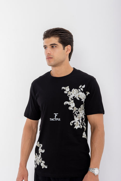 FLORAL BLACK REGULAR