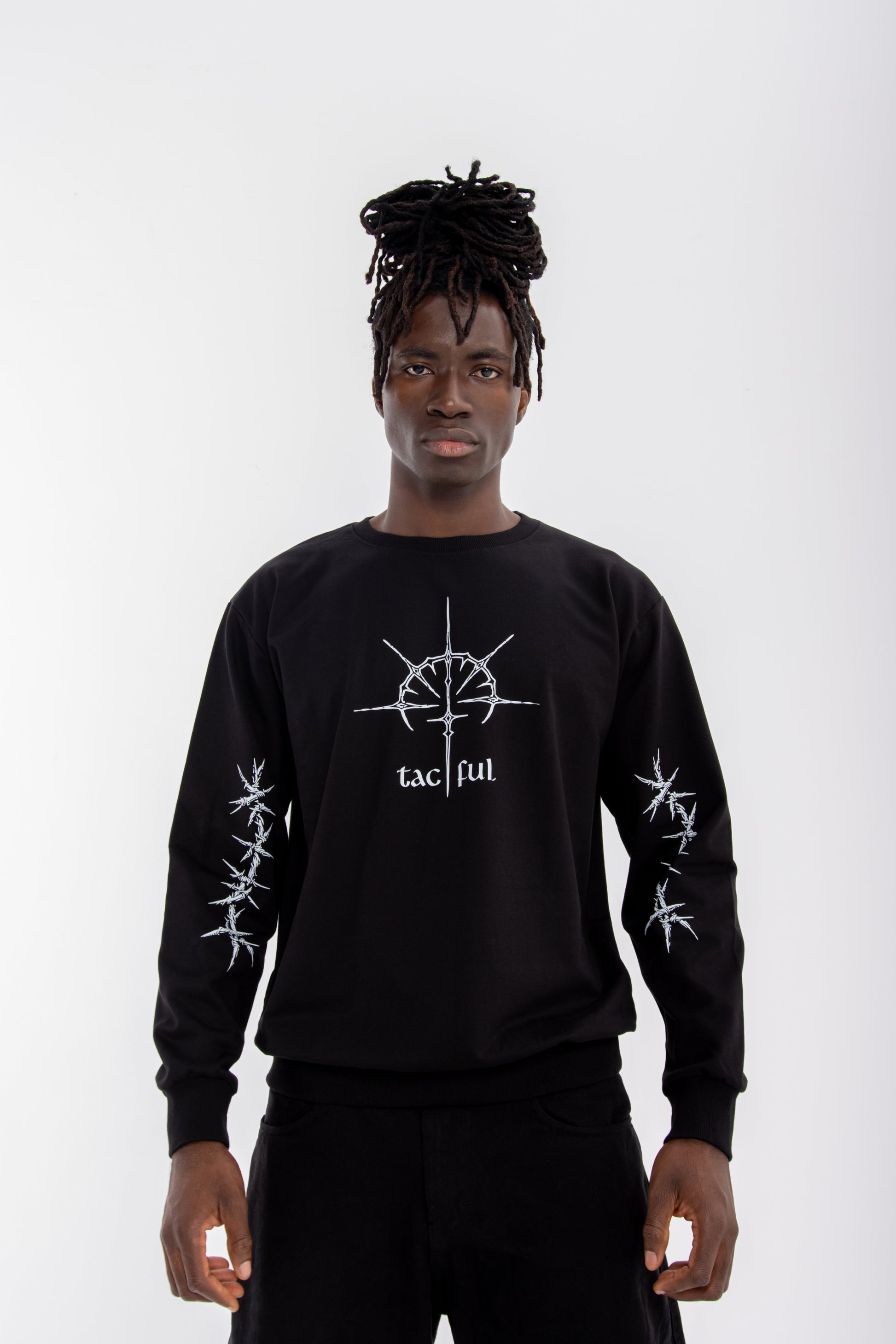 BLACK NINJA SWEATSHIRT