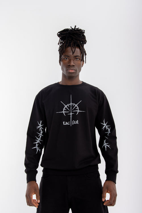 BLACK NINJA SWEATSHIRT