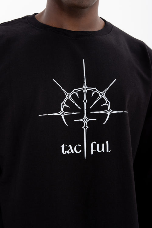 BLACK NINJA SWEATSHIRT
